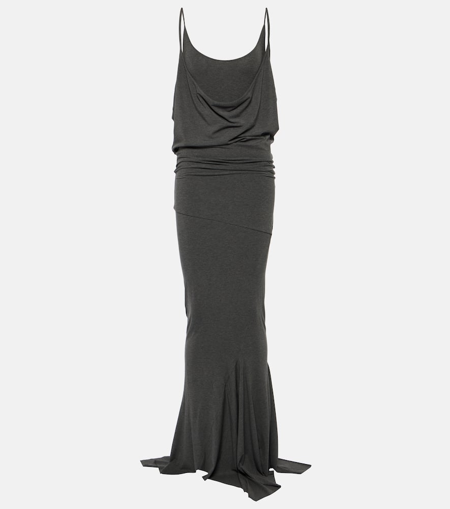 Jersey maxi dress