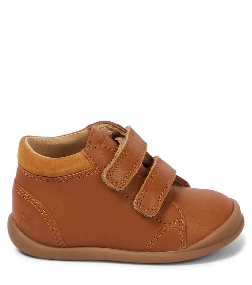  Pom D'api Pom D'api Baby Schuhe Flex Up Easy Aus Leder 