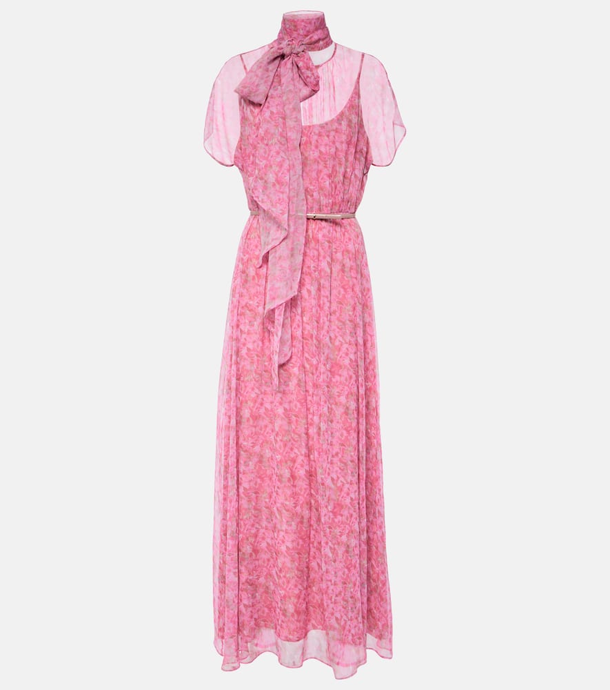 Max Mara Novak silk satin gown