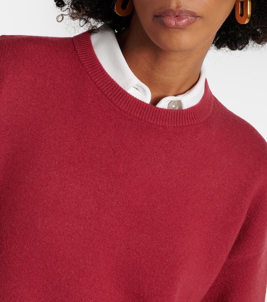  Vince Vince Wool, Cotton And Cashmere-blend Sweater 