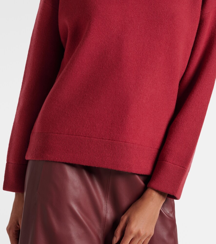  Vince Vince Wool, Cotton And Cashmere-blend Sweater 