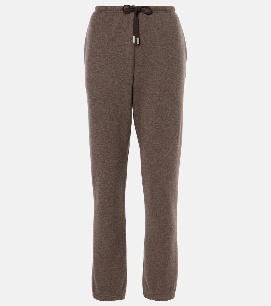 Teo cashmere and cotton sweatpants