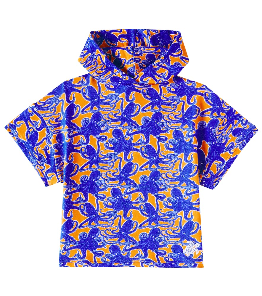 Vilebrequin Geo Printed Cotton Jersey Hoodie In Multicoloured