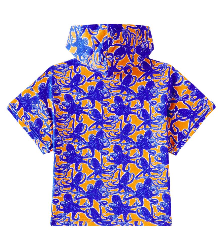 Vilebrequin Geo Printed Cotton Jersey Hoodie In Multicoloured