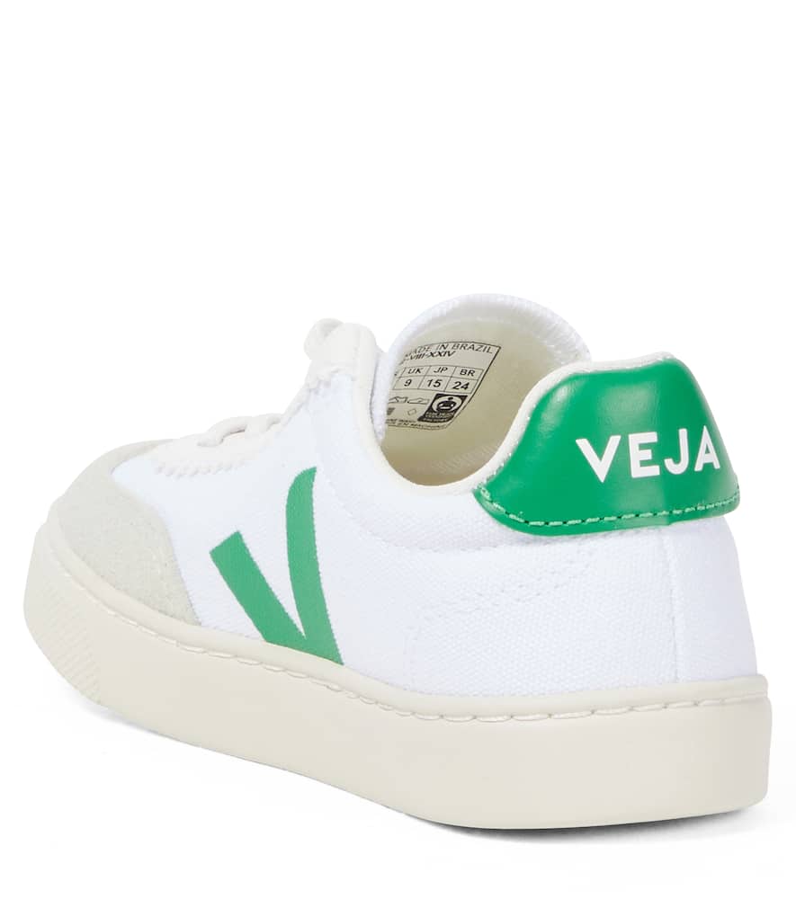 Veja Volley Canvas Sneakers In White