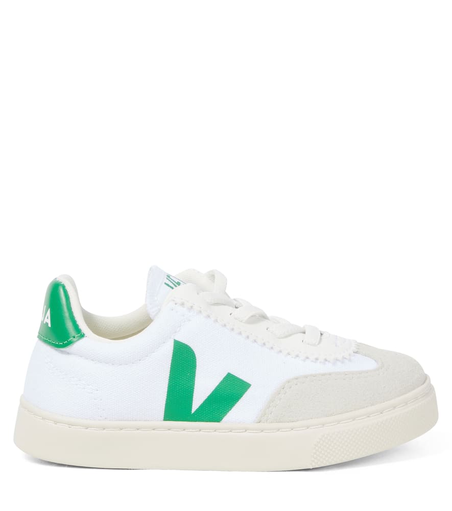 Veja Volley Canvas Sneakers In White