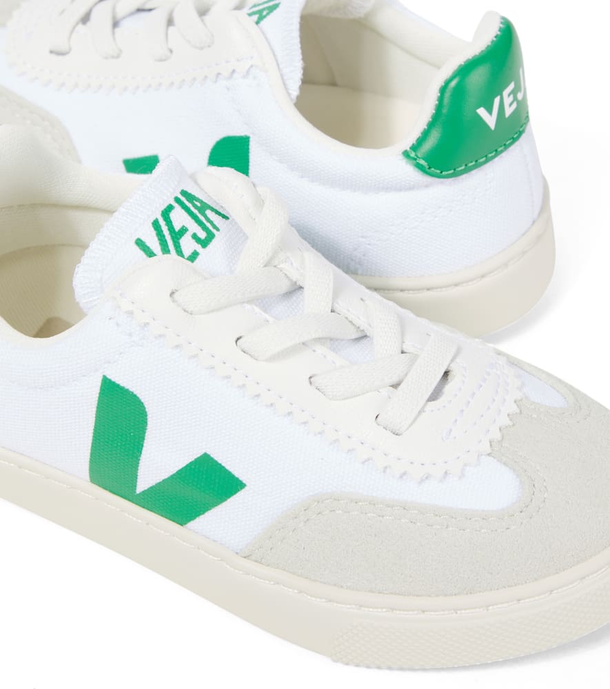 Veja Volley Canvas Sneakers In White