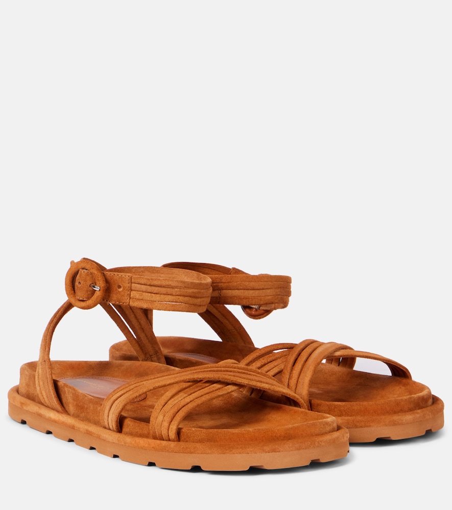 Gianvito Rossi Sandales Lianne en daim 623 €