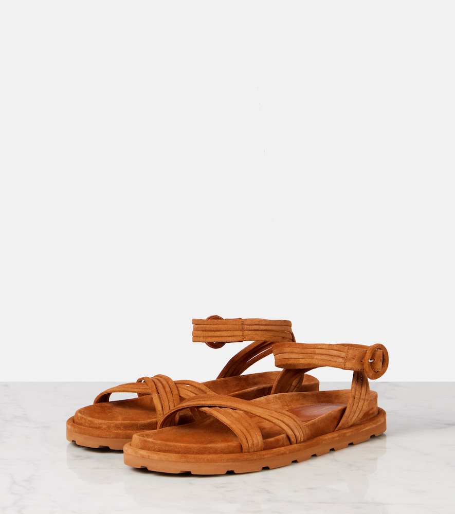  Gianvito Rossi Gianvito Rossi Sandalen Lianne Aus Veloursleder 