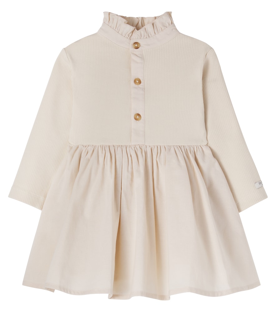Donsje Baby Louen ribbed-knit cotton-blend dress