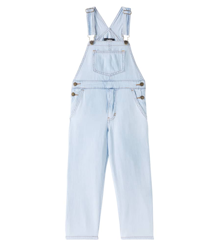 Molo Aer Denim Overalls In Blue