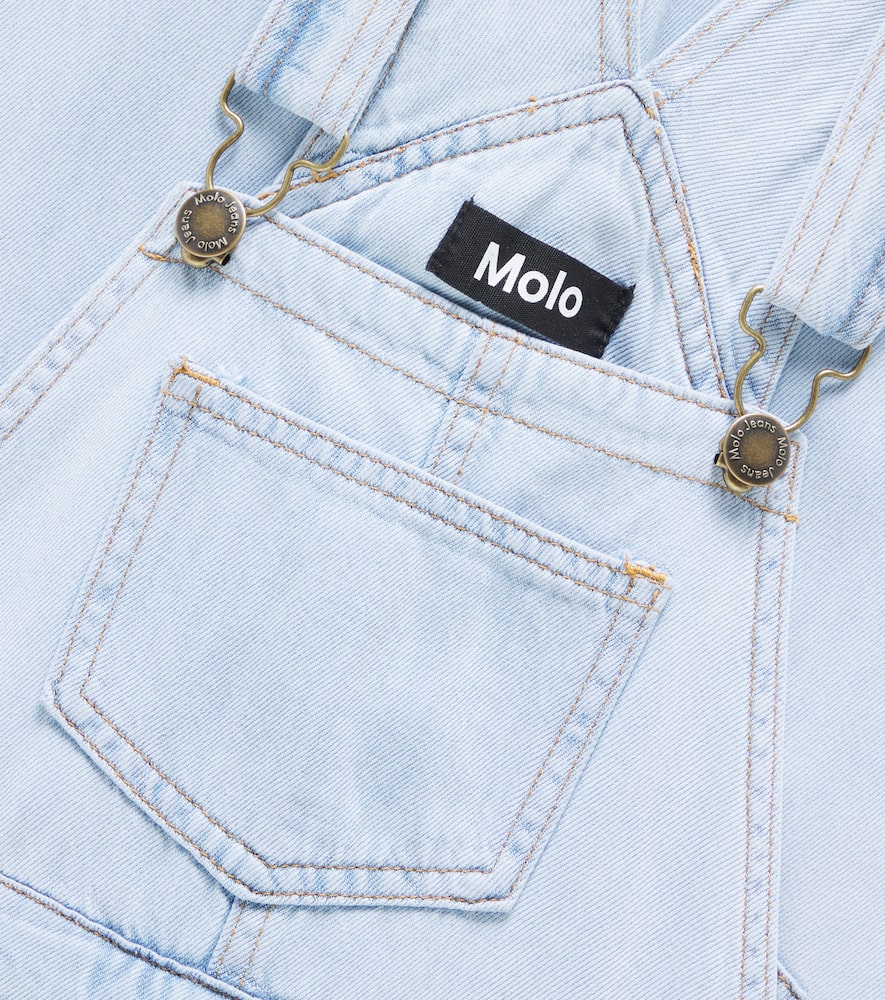 Molo Aer Denim Overalls In Blue