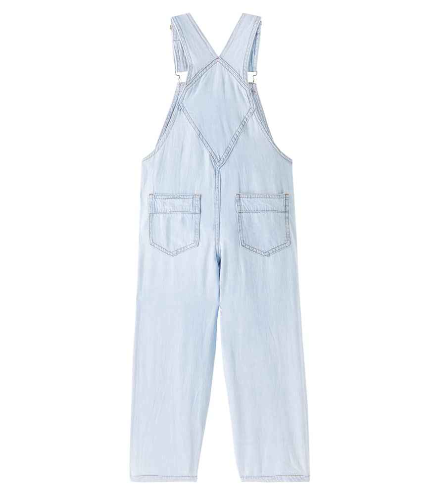 Molo Aer Denim Overalls In Blue