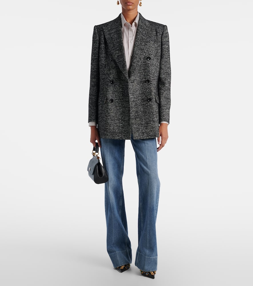 Dolce & Gabbana High-rise Straight Jeans In Blue