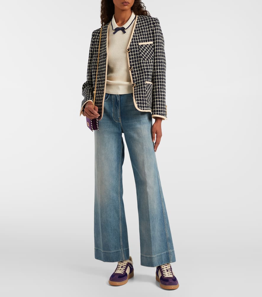 Valentino Upvillage Suede And Corduroy Sneakers In Multi