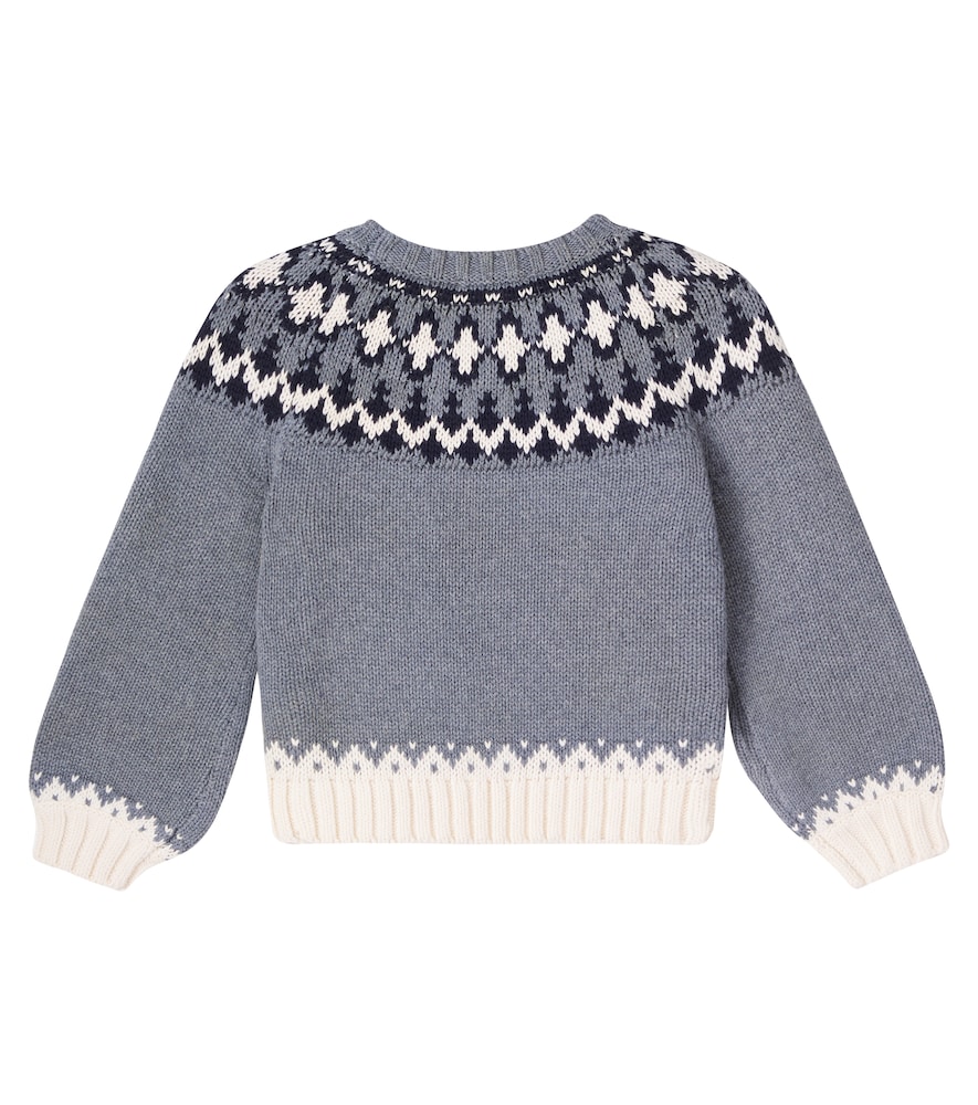  Chloe Kids Chloé Kids Pullover Aus Baumwolle Und Wolle 