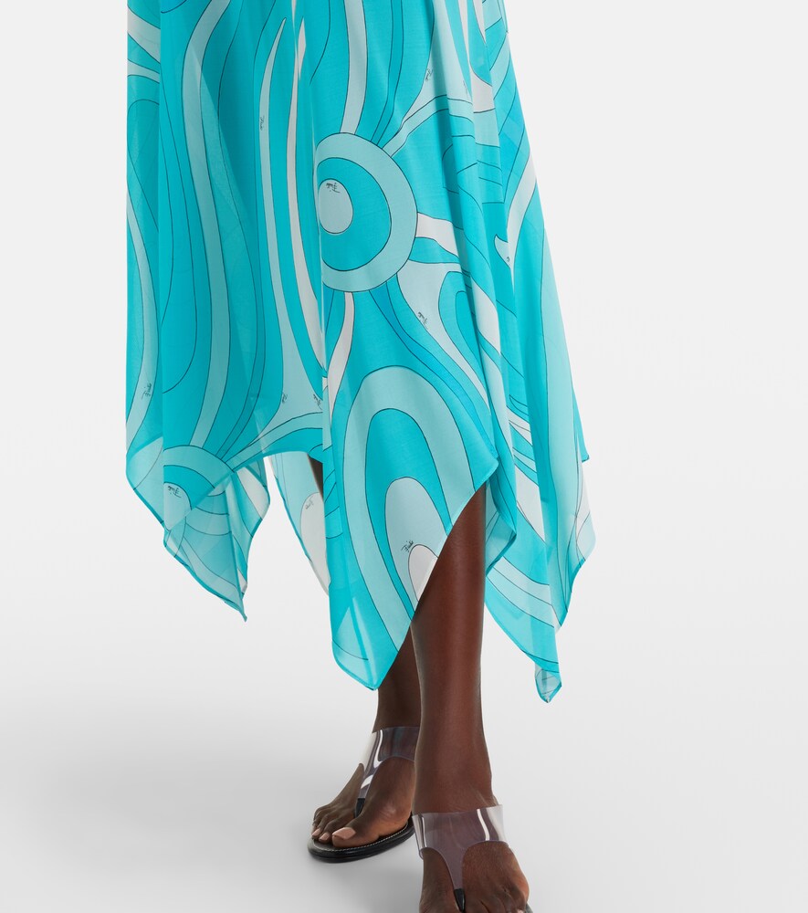  Pucci Pucci Midikleid Iride Aus Jersey 