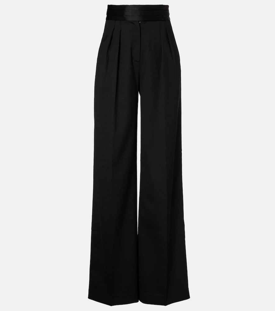 Rebecca Vallance Danna high-rise wide-leg pants