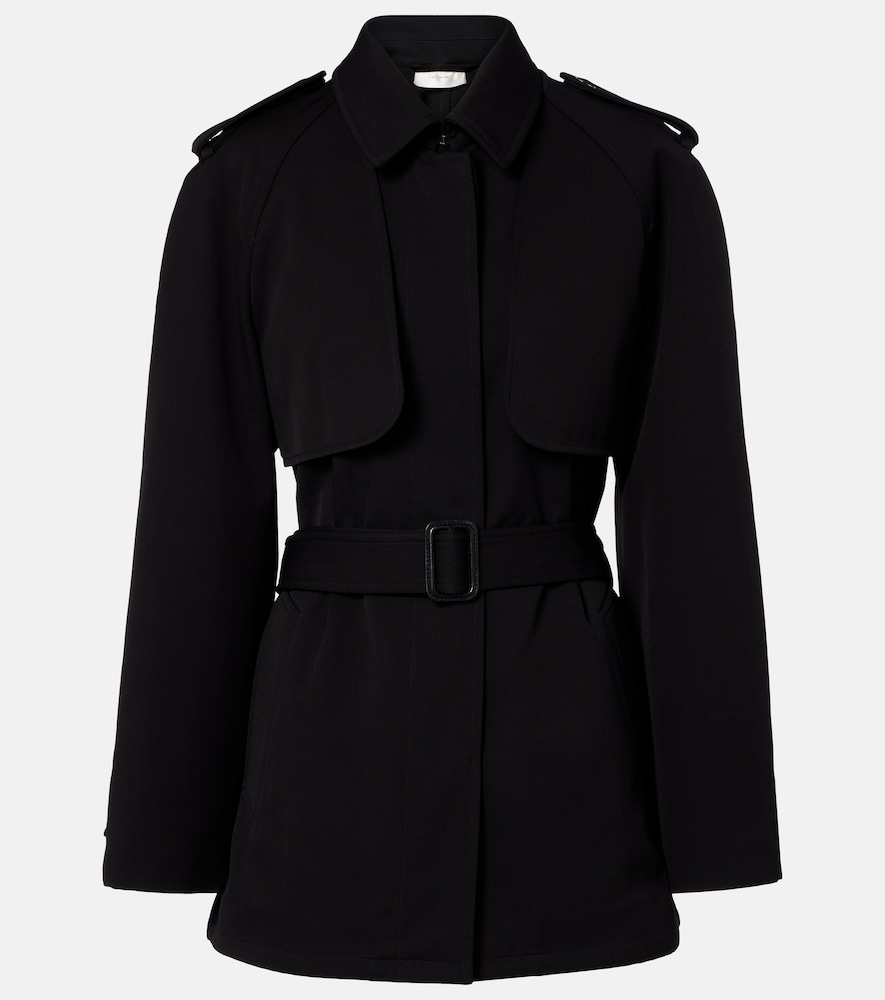 The Row Usuaia belted virgin wool jacket