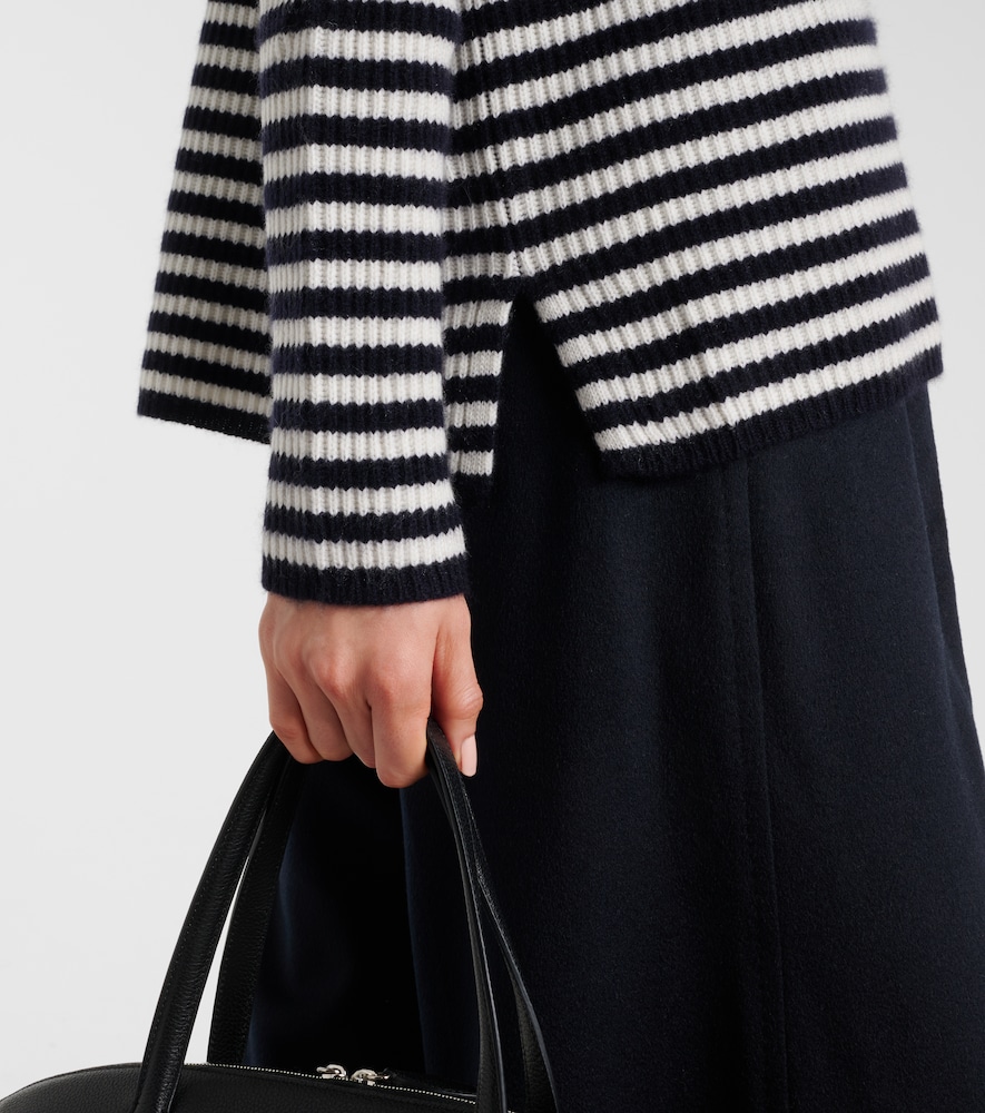  Max Mara Max Mara Top Gomma Rayé En Cachemire 