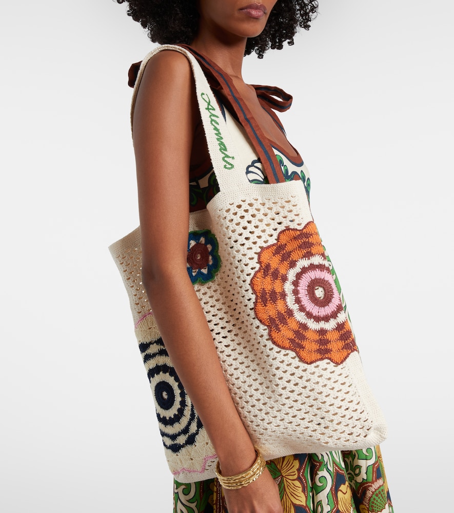 Alémais Medium crochet tote bag