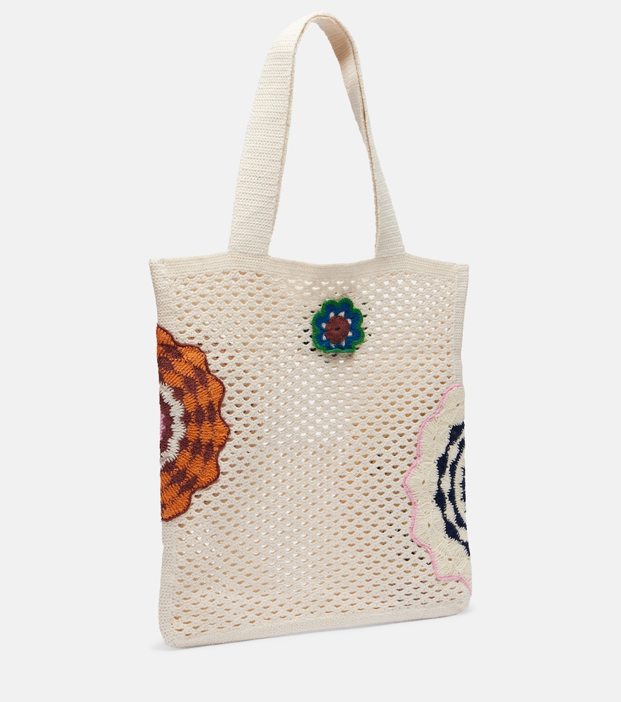  Alemais Alã©mais Medium Crochet Tote Bag 