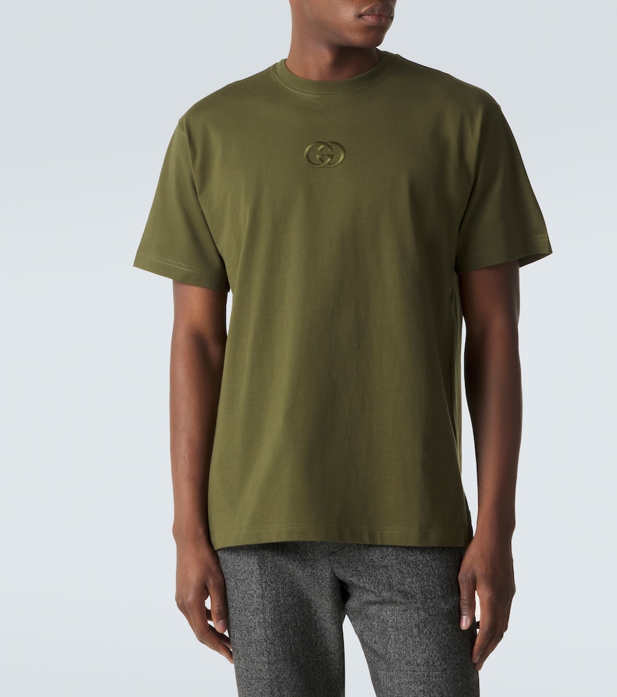  Gucci Gucci T-shirt Interlocking G Aus Baumwoll-jersey 