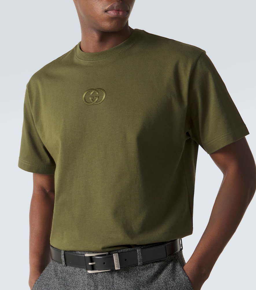  Gucci Gucci T-shirt Interlocking G Aus Baumwoll-jersey 
