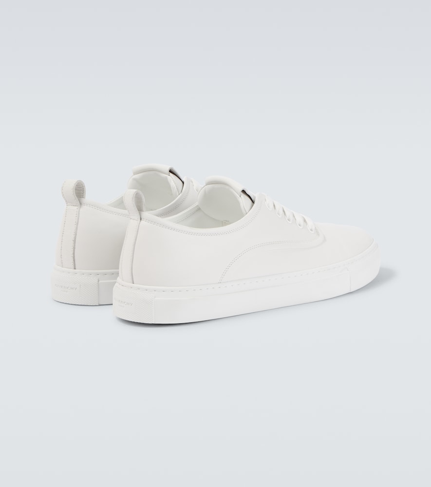 Logo Leather Sneakers