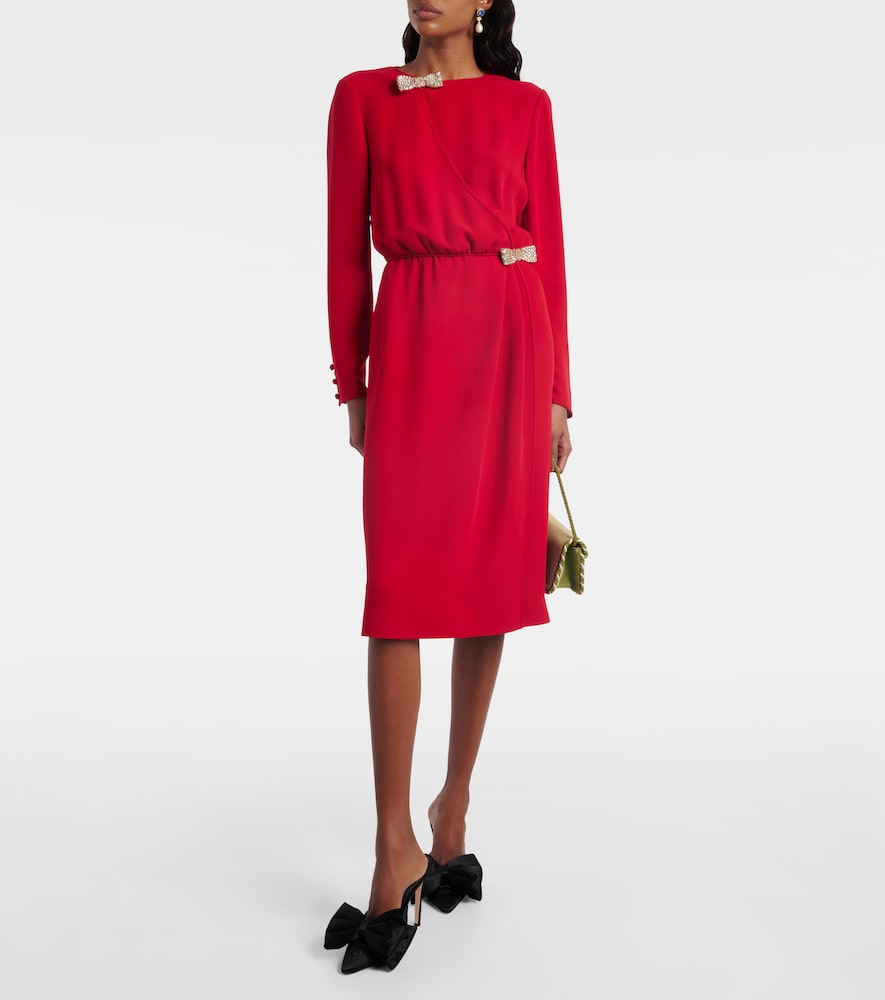Garavani Yolande 105 Bow-Detail Mules