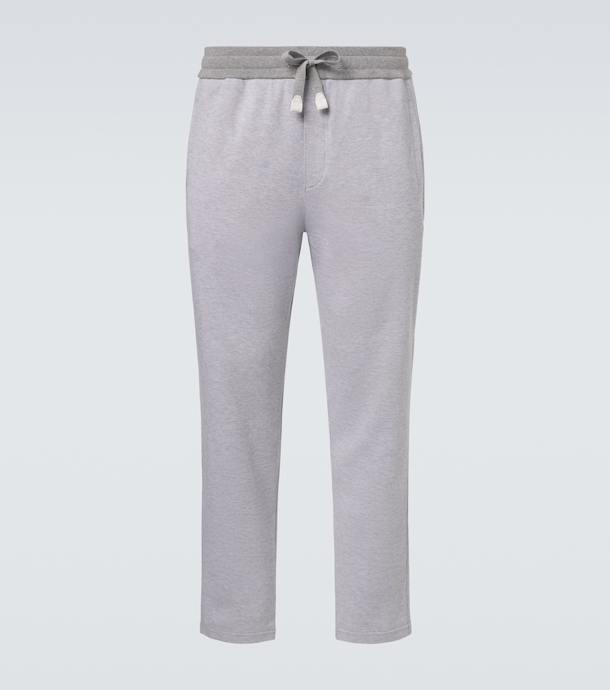 Brioni Cotton Blend Jersey Sweatpants