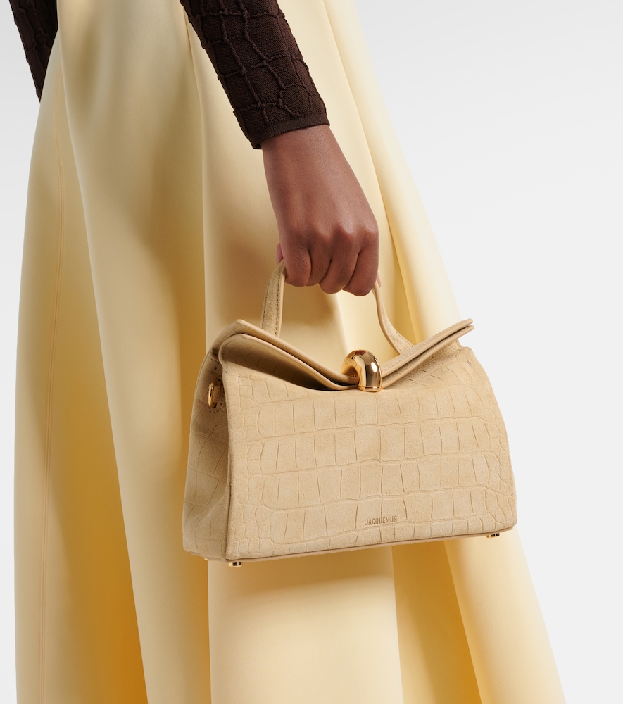  Jacquemus Jacquemus Valerie Small Suede Top-handle Bag 