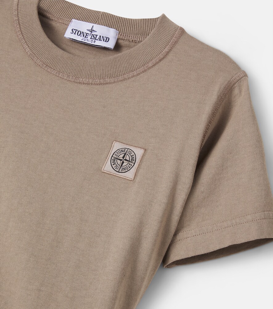  Stone Island Junior Stone Island Junior Compass Cotton Jersey T-shirt 