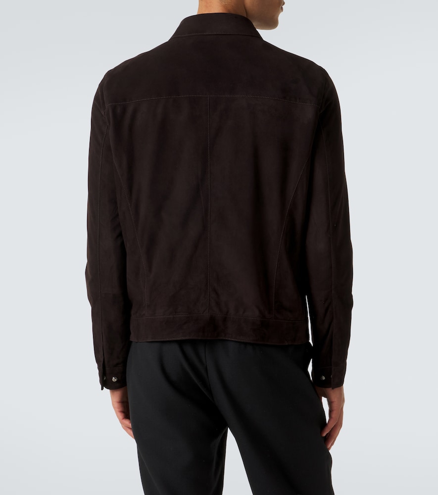  Thom Sweeney Thom Sweeney Blouson Aus Veloursleder 