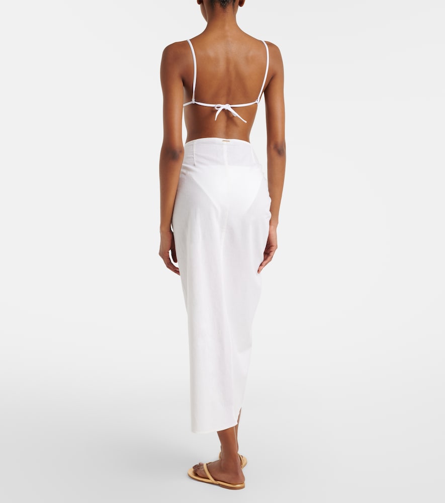  Melissa Odabash Melissa Odabash Cover-up Winnie Aus Baumwolle Und Leinen 