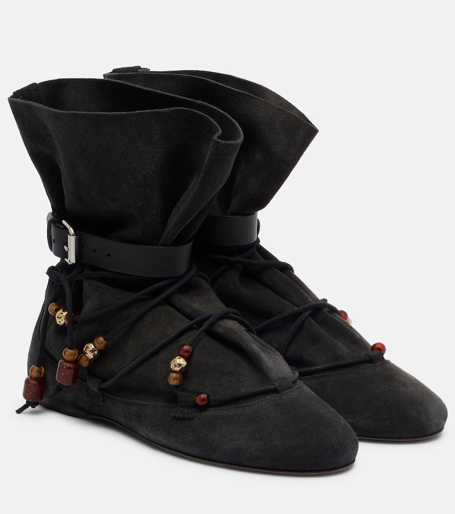 Isabel Marant Letiz suede ankle boots