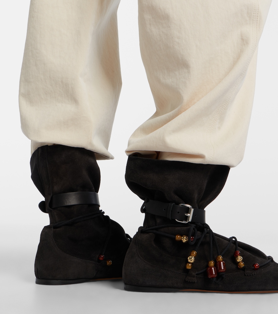Isabel Marant Letiz suede ankle boots