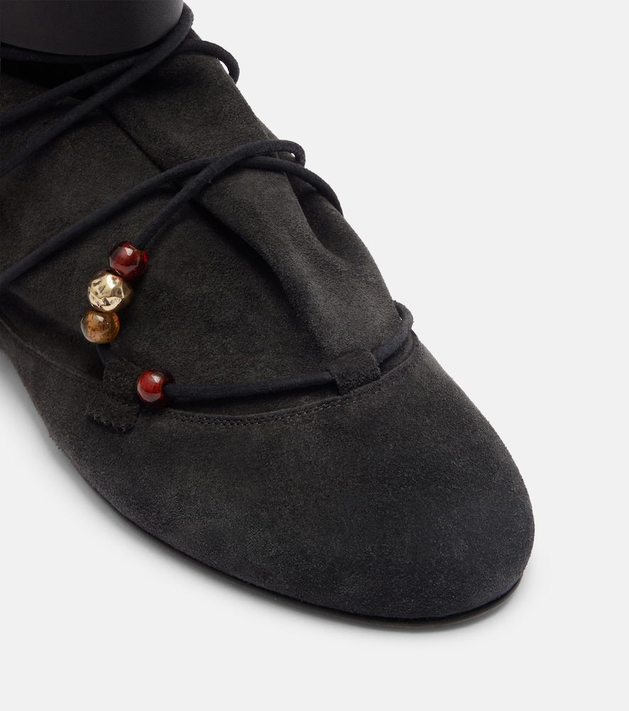  Isabel Marant Isabel Marant Letiz Suede Ankle Boots 