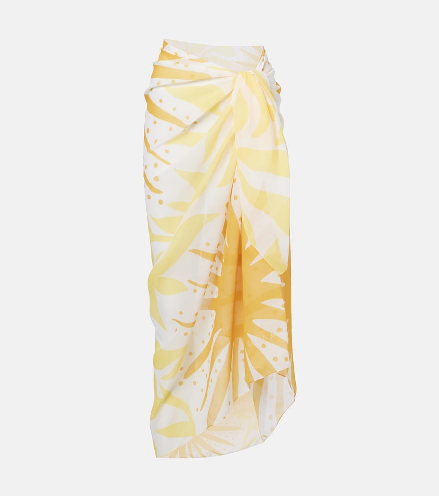Cala de la Cruz Luana printed beach cover-up