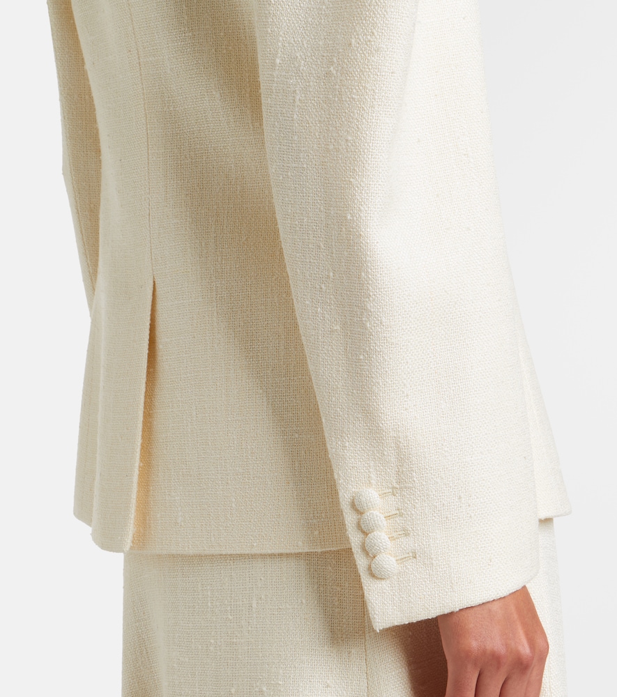  Gabriela Hearst Gabriela Hearst Daelan Silk And Wool Blazer 