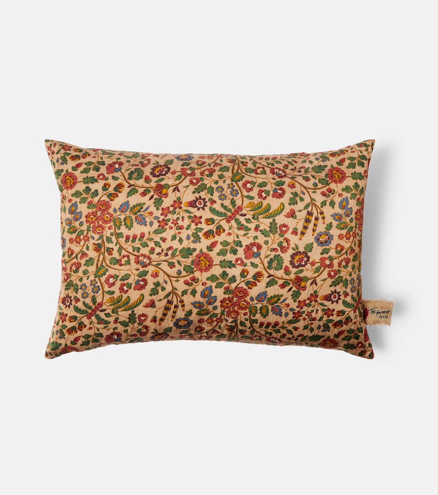 The House of Lyria Santolina floral cushion