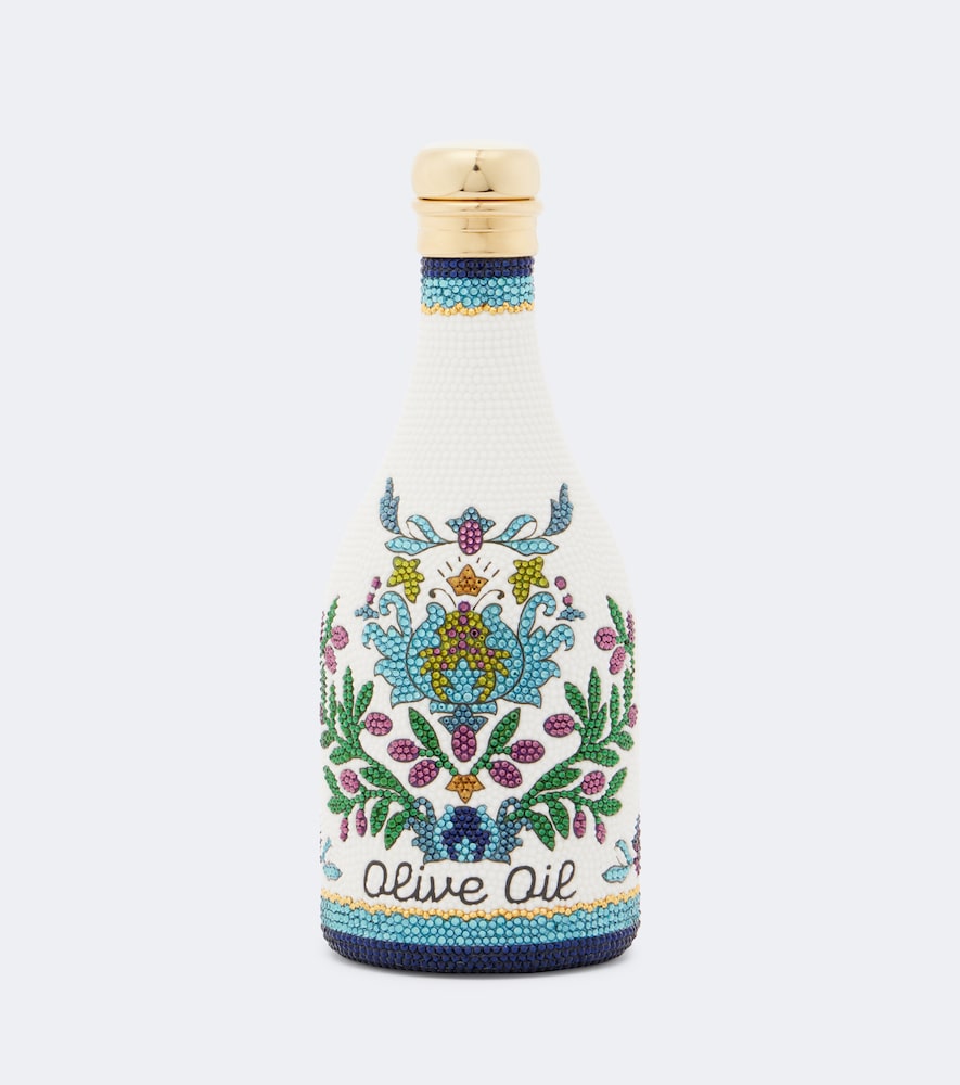 Verzierte Clutch Bottle Olive Oil