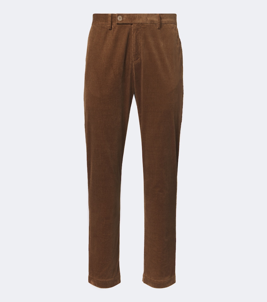Gerade Hose aus Baumwoll-Cord
