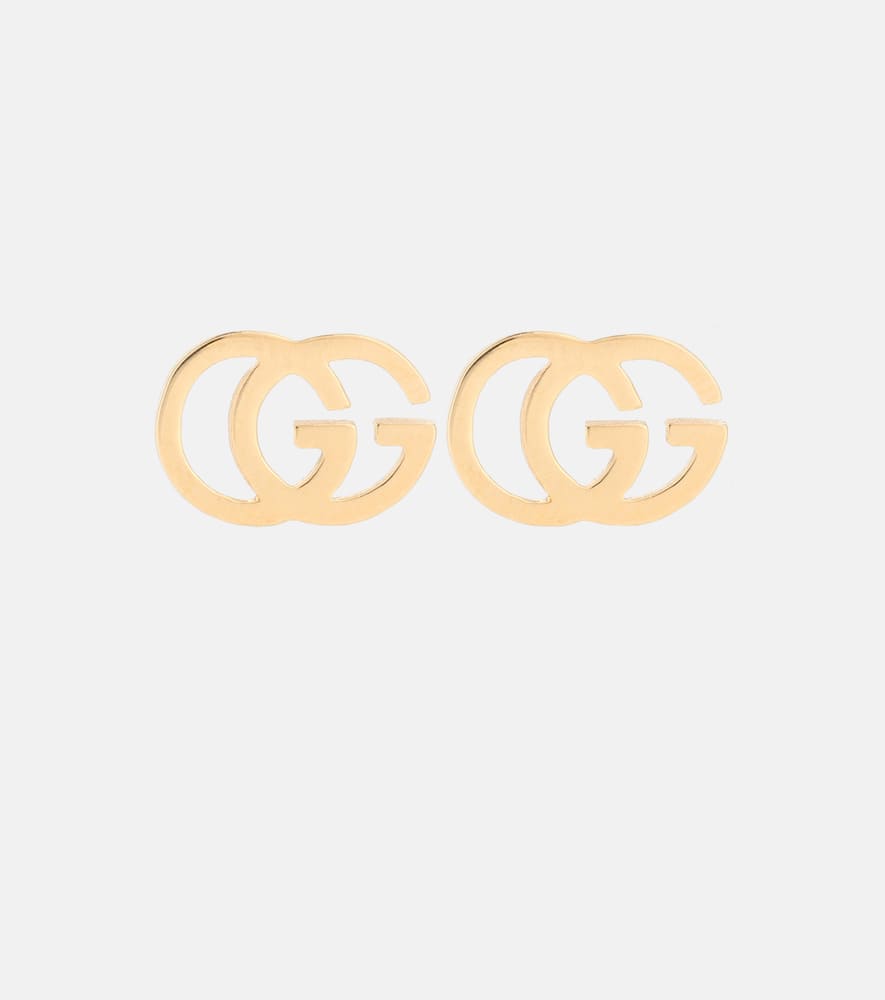Gucci GG 18kt gold stud earrings