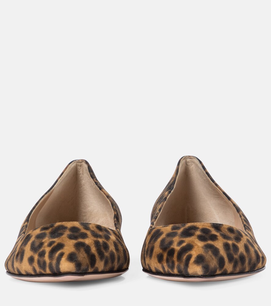  Gianvito Rossi Gianvito Rossi Ballerinas Gianvito Aus Veloursleder 