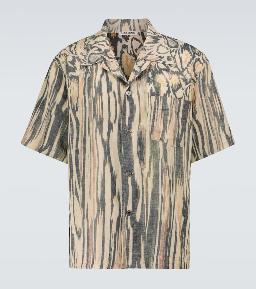 Our Legacy Hanabi Printed Short-sleeved Shirt | ModeSens