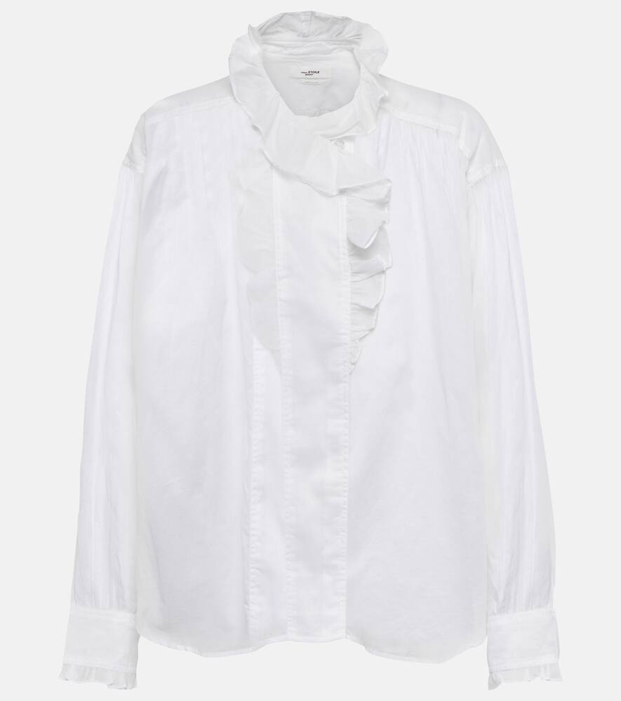 Isabel Marant, Étoile Pamias ruffled cotton blouse