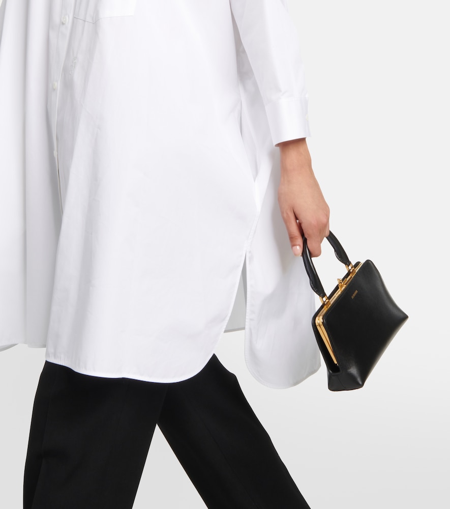  Jil Sander Jil Sander Camisa De Popelín De Algodón 