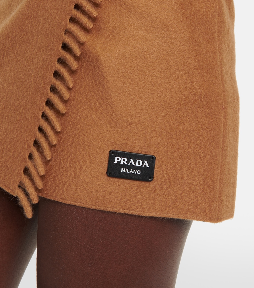  Prada Prada Minirock Aus Kaschmir 