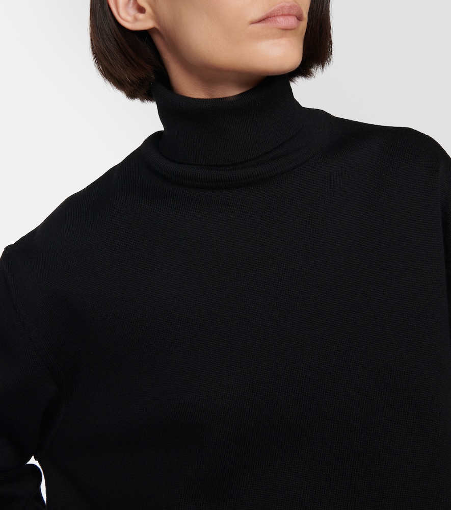  Alaia Alaia Wool-blend Turtleneck Sweater 